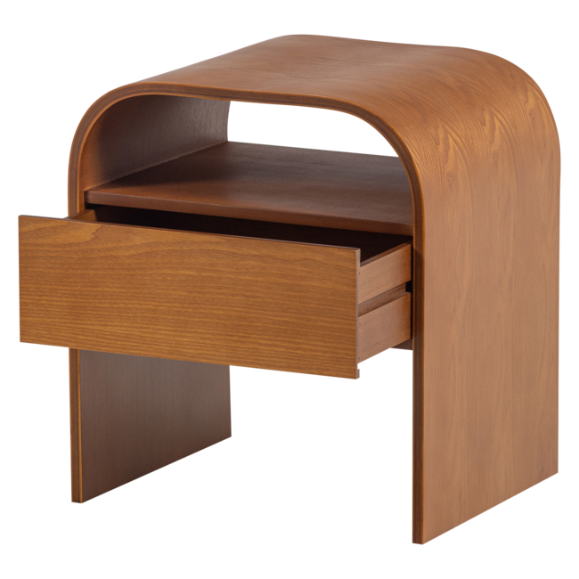 Woood Momo Nachtkastje/Bijzettafel Hout Bruin [fsc]