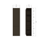 Woood Meggy Smalle Opbergkast 55 Cm Grenen Middenbruin [fsc]