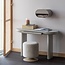 Woood Islen Poef Met Draaivoet Boucle Beige