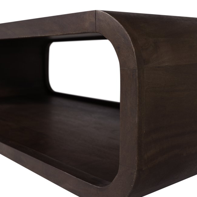 Woood Kinu Salontafel Mangohout Donkerbruin [fsc]