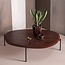 Woood Kota Salontafel 26x121x79 Cm Mdf/Fineer Bruin