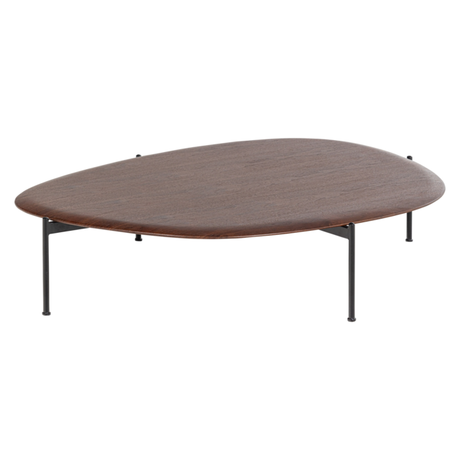 Woood Kota Salontafel 26x121x79 Cm Mdf/Fineer Bruin