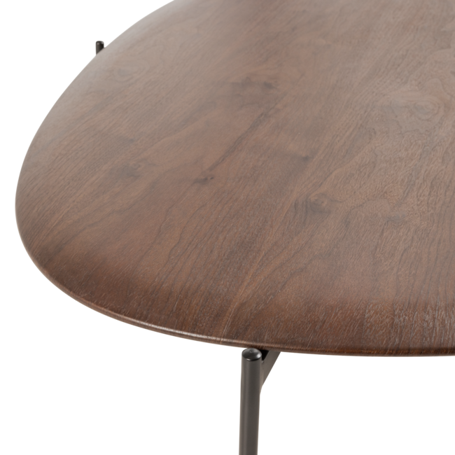 Woood Kota Salontafel 26x121x79 Cm Mdf/Fineer Bruin