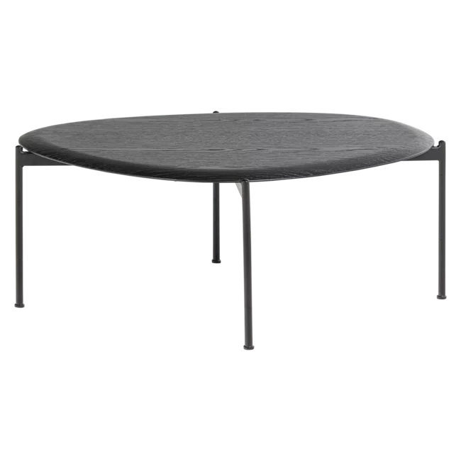 Woood Kota Salontafel 36x92x68 Cm Mdf/Fineer Zwart