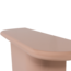 Woood Nocta Sidetable Hout Hoogglans Lichtroze [fsc]