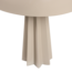 Woood Virel Tafellamp Metaal Hoogglans Lichtgrijs