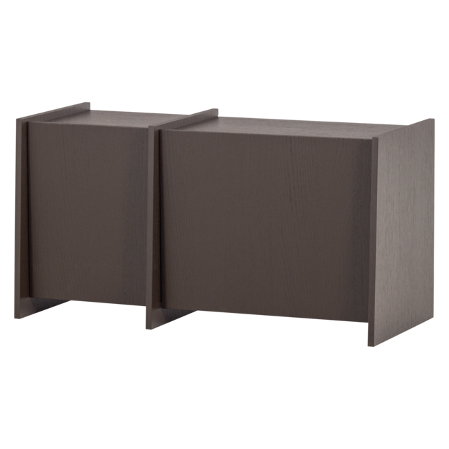 Woood Brock Tv Meubel 102 Cm Essen Fineer Middenbruin [fsc]