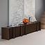 Woood Brock Tv Meubel 102 Cm Essen Fineer Middenbruin [fsc]