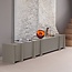 Woood Brock Tv Meubel 102 Cm Essen Fineer Warmgrijs [fsc]