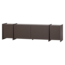 Woood Brock Tv Meubel 200 Cm Essen Fineer Middenbruin [fsc]