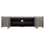Woood Brock Tv Meubel 200 Cm Essen Fineer Warmgrijs [fsc]