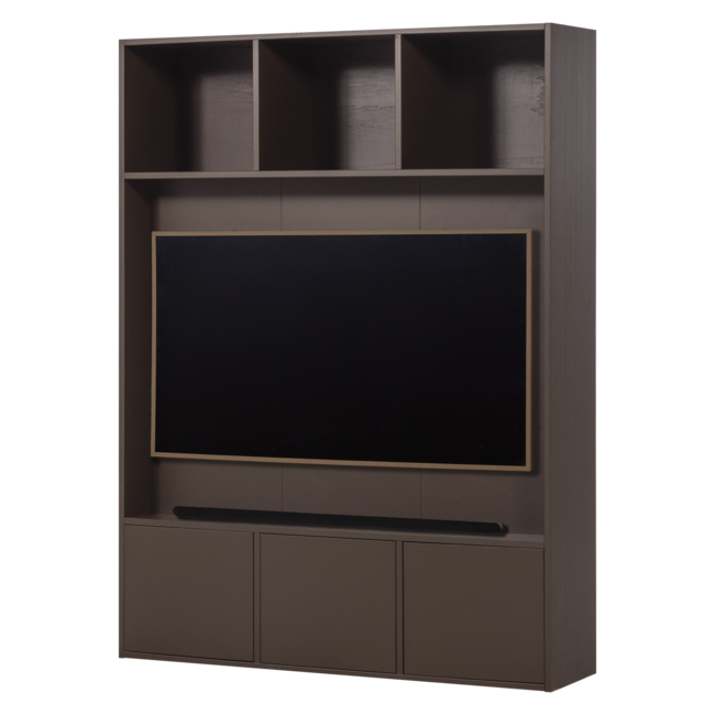 Woood Meggy Tv Opbergkast 160 Cm Grenen Middenbruin [fsc]
