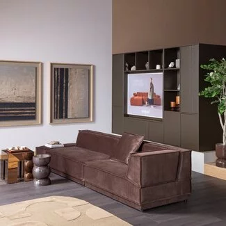 Woood Meggy Tv Opbergkast 160 Cm Grenen Middenbruin [fsc]