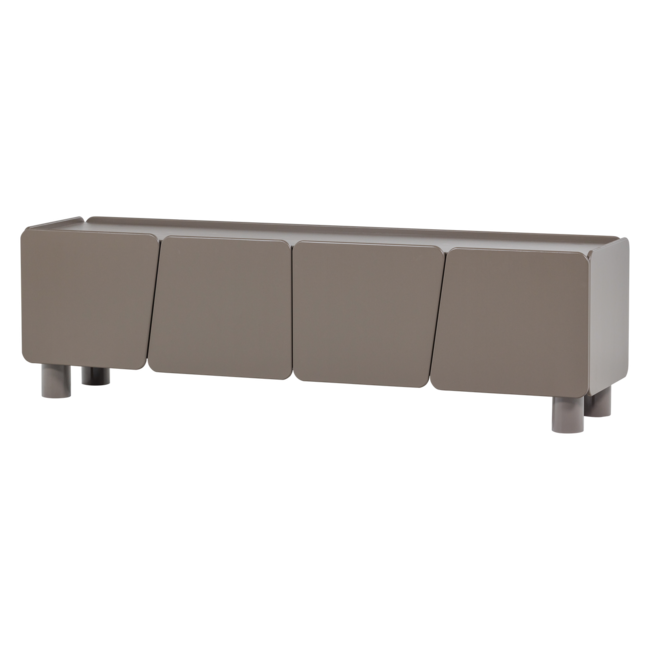 Woood Root Tv Meubel 200 Cm Grenen Truffel Bruin [fsc]