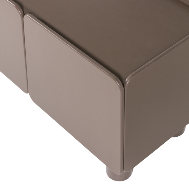 Woood Root Tv Meubel 200 Cm Grenen Truffel Bruin [fsc]