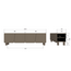 Woood Root Tv Meubel 200 Cm Grenen Truffel Bruin [fsc]