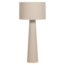 Woood Loft Vloerlamp Xxl Metaal/Boucle Naturel 160xo70 Cm