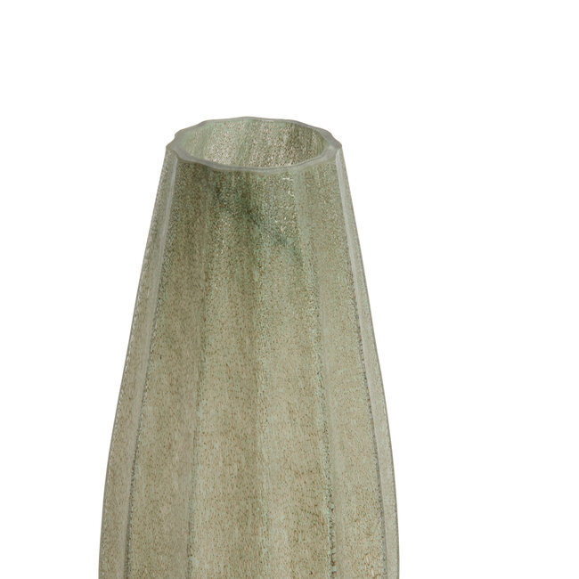 Light en Living Vaas Ø17x60 cm BRADLEY glas grijs groen