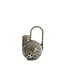Light en Living Vaas deco 16x15,5x26 cm SERRES keramiek creme +  zwart