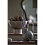 Light en Living Vaas deco 16x15,5x26 cm SERRES keramiek creme +  zwart