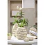 Light en Living Vaas deco  SARRIA Ø20x21 bamboo + schelp creme