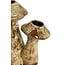 Light en Living Vaas deco 33,5x28,35x40,5 cm Paddestoel Keramiek donkerbruin + creme