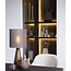 Light en Living Vaas deco Ø16x16 cm OLITE bamboo creme + donkerbruin