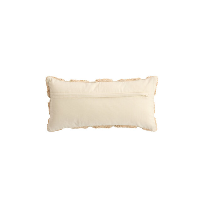 Light en Living Kussen 60x30 cm FASANO lichtroze + crème