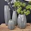Light en Living Vaas Ø17x23,5 cm BRADLEY glas grijs groen