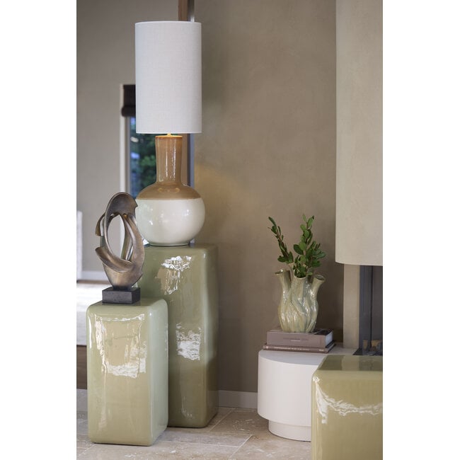 Light en Living Ornament 20x19,5x47 cm LAVINIA antiek brons + zwart