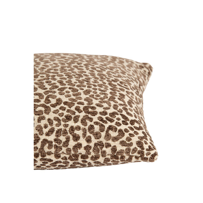 Light en Living Kussen 45x45 cm SAFFORD zand + bruin