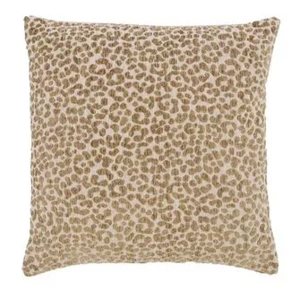 Light en Living Kussen 45x45 cm SAFFORD zand + olijfgroen