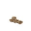 Light en Living Ornament / schaal 29x15,5x3 cm CINDEL keramiek bruin