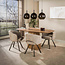 WoonStijl Eettafel Wave Centro Deens ovaal 180cm  Massief mango zand