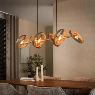 WoonStijl Hanglamp Hover 6-lichts beige