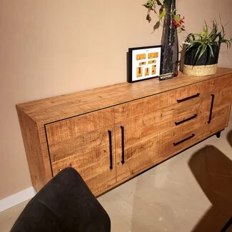 WoonMax Dressoir Westport Lamulux Mango - 240 cm