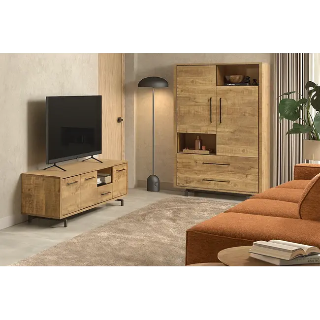 WoonMax TV meubel Westport Lamulux Mango - 200 cm