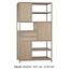 WoonMax Wandkast Punjab groot 120 cm - diverse kleurcombinaties