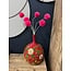 Countryfield Vaas Camina langnek L rood / roze