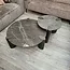 PTMD Salontafel Ora Bruin met marmeren blad
