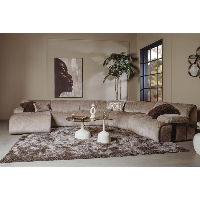 Tower Living Redford 1-zits zonder arm - Touch 04 taupe
