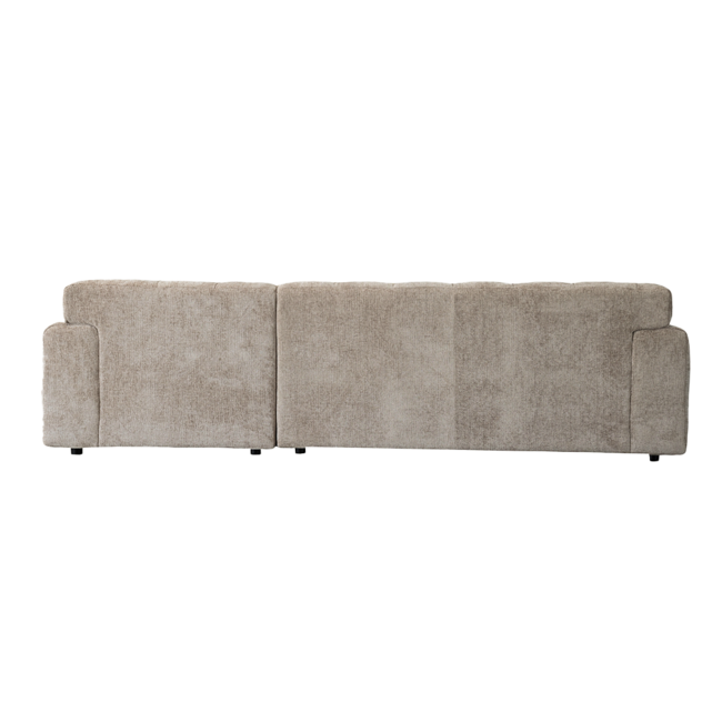 Tower Living Austin 2.5 zits + Chaise Rechts - Haga 30 beige