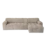 Tower Living Austin 2.5 zits + Chaise Rechts - Haga 30 beige