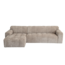 Tower Living Austin 2.5 zits + Chaise Links - Haga 30 beige