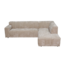 Tower Living Austin 2.5 zits + Ottoman Rechts - Haga 30 beige