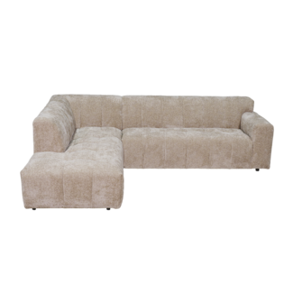 Tower Living Austin 2.5 zits + Ottoman Links - Haga 30 beige