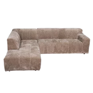 Tower Living Austin 2.5 zits + Ottoman Links - Haga 39 cappuccino