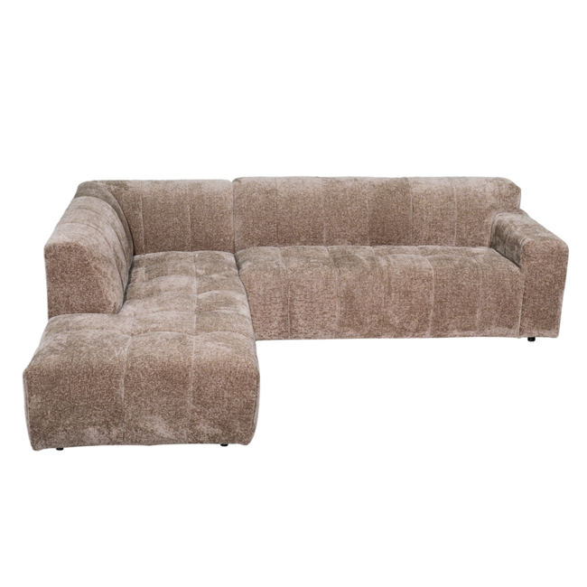 Tower Living Austin 2.5 zits + Ottoman Links - Haga 39 cappuccino