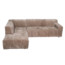 Tower Living Austin 2.5 zits + Ottoman Links - Haga 39 cappuccino