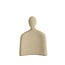 Light en Living Ornament 20x10,5x27 cm HEAD sand - L